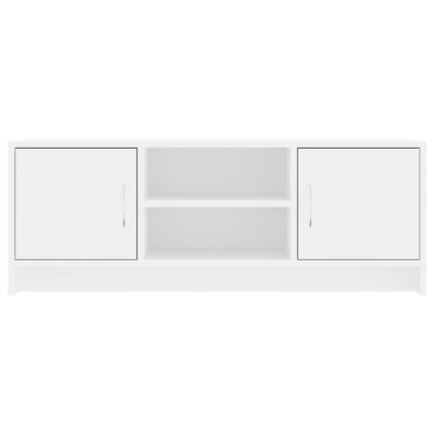 TV-taso valkoinen 102x30x37,5 cm tekninen puu