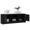 TV-taso musta 102x30x37,5 cm tekninen puu
