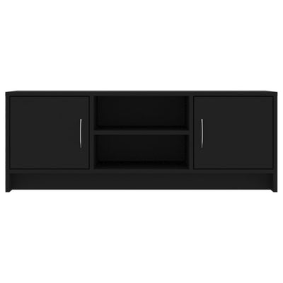 TV-taso musta 102x30x37,5 cm tekninen puu
