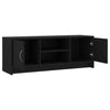 TV-taso musta 102x30x37,5 cm tekninen puu