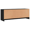 TV-taso musta 102x30x37,5 cm tekninen puu