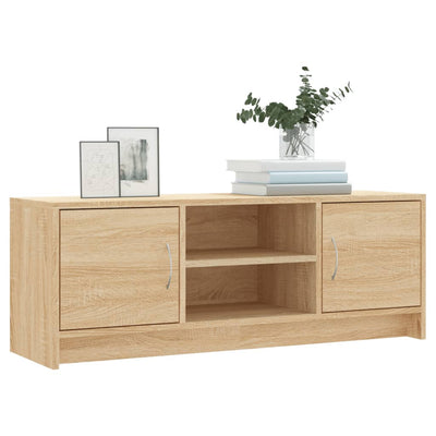 TV-taso Sonoma-tammi 102x30x37,5 cm tekninen puu