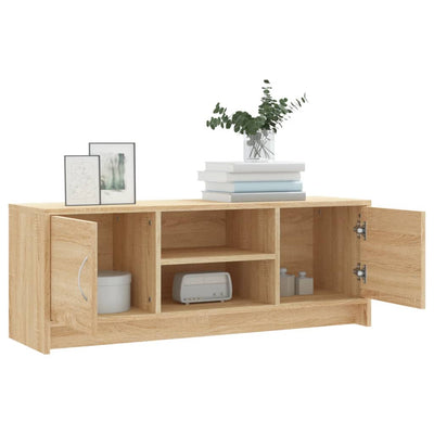 TV-taso Sonoma-tammi 102x30x37,5 cm tekninen puu