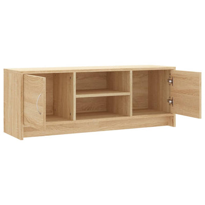 TV-taso Sonoma-tammi 102x30x37,5 cm tekninen puu