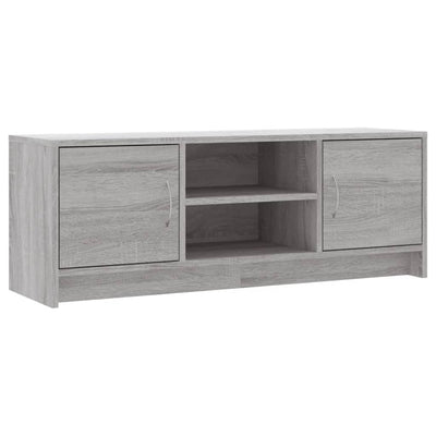 TV-taso harmaa Sonoma 102x30x37,5 cm tekninen puu