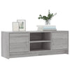 TV-taso harmaa Sonoma 102x30x37,5 cm tekninen puu