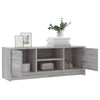 TV-taso harmaa Sonoma 102x30x37,5 cm tekninen puu