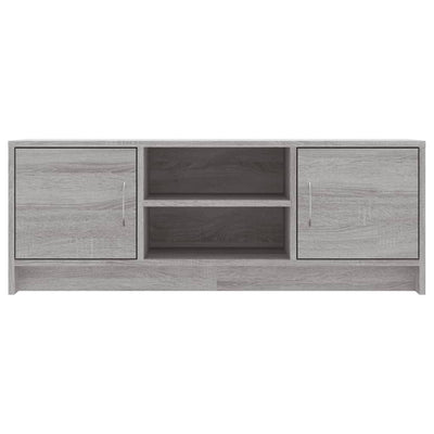 TV-taso harmaa Sonoma 102x30x37,5 cm tekninen puu