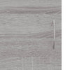 TV-taso harmaa Sonoma 102x30x37,5 cm tekninen puu