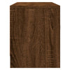 TV-taso ruskea tammi 102x30x37,5 cm tekninen puu
