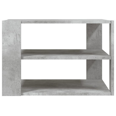 Betoninharmaa sohvapöytä Mindresti 59,5x59,5x40cm (puinen)