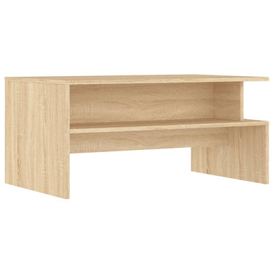 Sohvapöytä Sonoma-tammi 90x55x42,5 cm tekninen puu