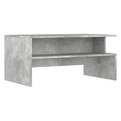 Sohvapöytä betoninharmaa 90x55x42,5 cm tekninen puu