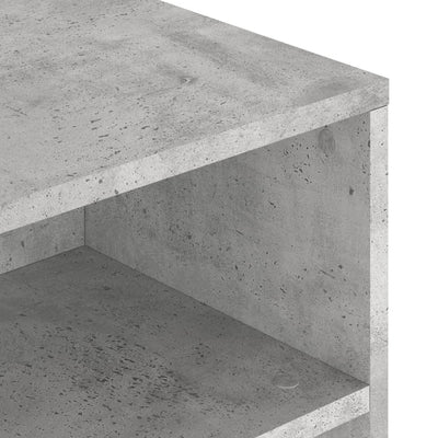 Sohvapöytä betoninharmaa 90x55x42,5 cm tekninen puu