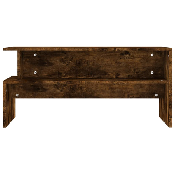 Sohvapöytä savutammi 90x55x42,5 cm tekninen puu