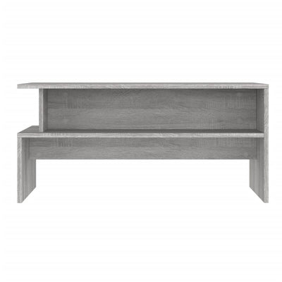 Sohvapöytä harmaa Sonoma 90x55x42,5 cm tekninen puu