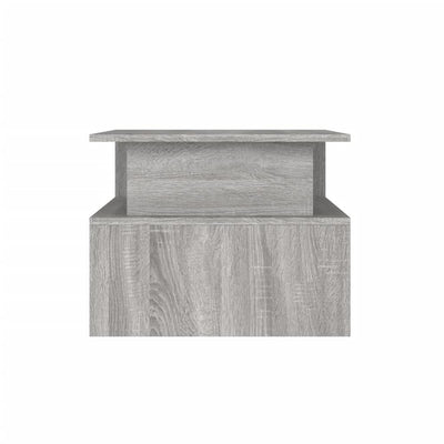 Sohvapöytä harmaa Sonoma 90x55x42,5 cm tekninen puu
