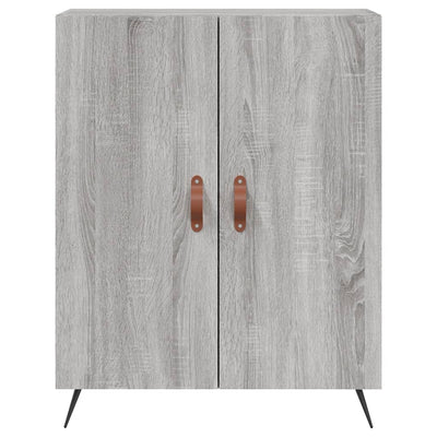 Kaappi harmaa Sonoma 69,5x34x180 cm tekninen puu