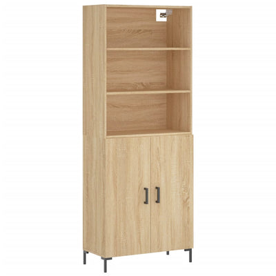 Kaappi Sonoma tammi 69,5x34x180 cm tekninen puu