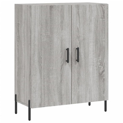 Kaappi harmaa Sonoma 69,5x34x180 cm tekninen puu