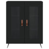 Musta kaappi Ileleana 69,5x34x180cm (puinen)