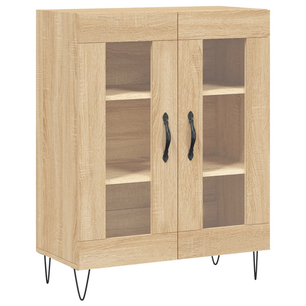 Sonoma tammi 69,5x34x180 cm kaappi puusta teknisestä