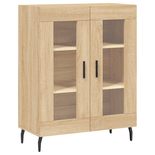 Tekninen puu 69,5x34x180 cm kaappi tammi Sonoma