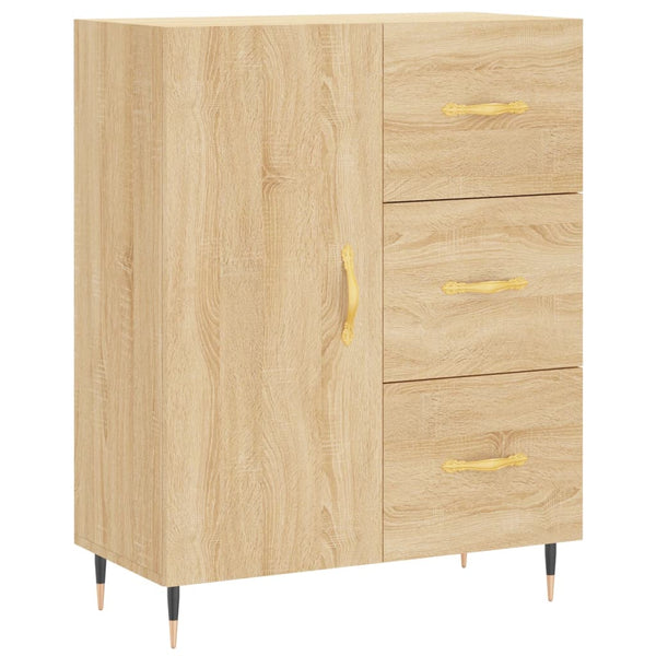 Kaappi Sonoma tammi 69,5x34x180 cm tekninen puu