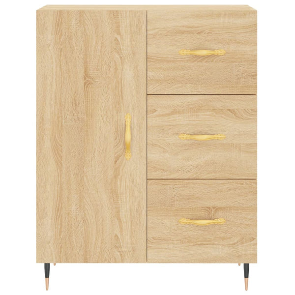 Kaappi Sonoma tammi 69,5x34x180 cm tekninen puu