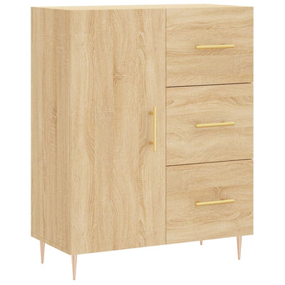 Kaappi Sonoma tammi 69,5x34x180 cm tekninen puu
