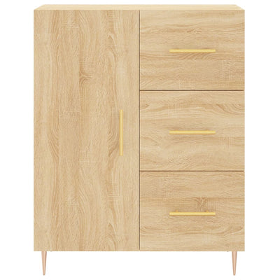 Kaappi Sonoma tammi 69,5x34x180 cm tekninen puu