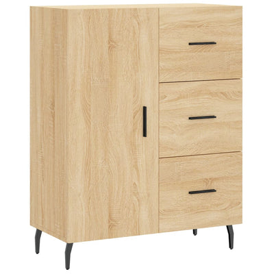 Kaappi Sonoma tammi 69,5x34x180 cm tekninen puu