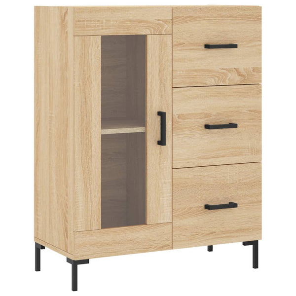 Kaappi Sonoma tammi 69,5x34x180 cm tekninen puu