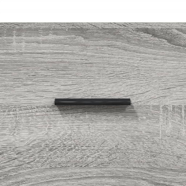 Kaappi harmaa Sonoma 69,5x34x180 cm tekninen puu
