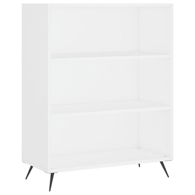 Kaappi valkoinen 69,5x32,5x180 cm tekninen puu