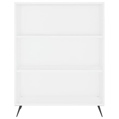 Kaappi valkoinen 69,5x32,5x180 cm tekninen puu