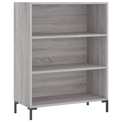 Kaappi harmaa Sonoma 69,5x32,5x180 cm tekninen puu