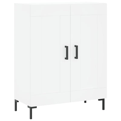 Kaappi valkoinen 69,5x34x180 cm tekninen puu