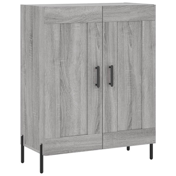 Kaappi harmaa Sonoma 69,5x34x180 cm tekninen puu