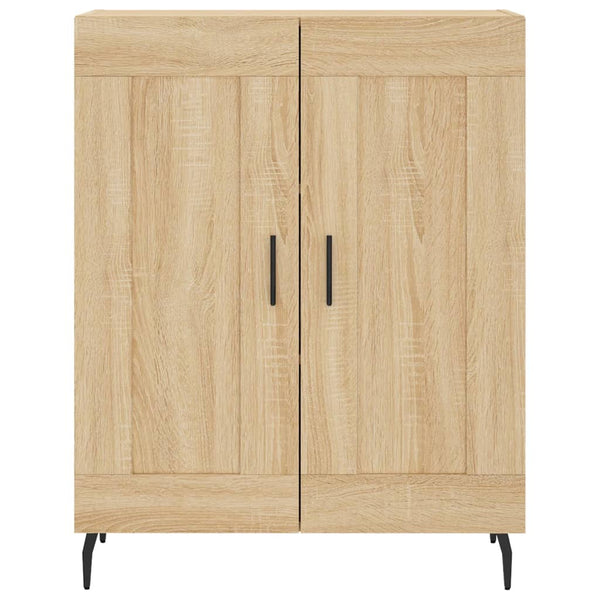 Kaappi 69,5x34x180 cm Sonoma teknisestä puusta tammi