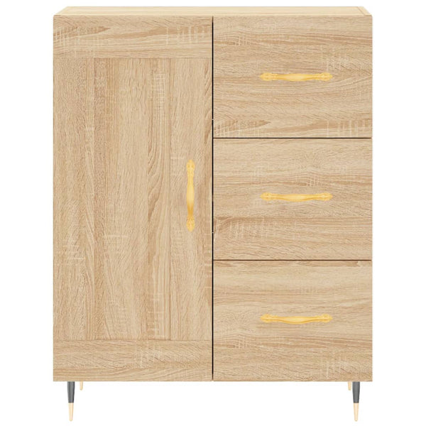Kaappi Sonoma tammi 69,5x34x180 cm tekninen puu