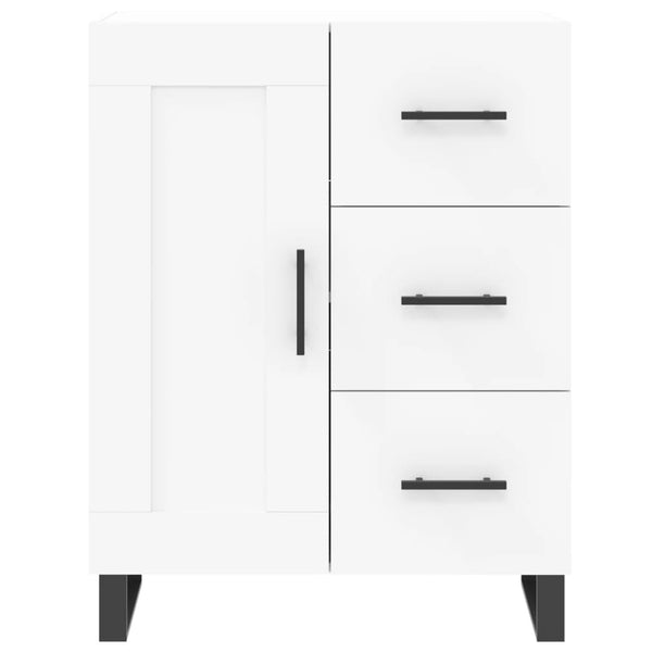 Tekninen puu 34 cm 69,5x180 cm valkoinen kaappi