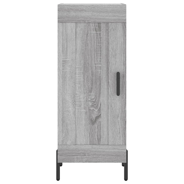 Kaappi harmaa Sonoma 34,5x34x180 cm tekninen puu