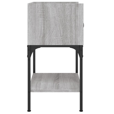 Yöpöytä harmaa Sonoma 40,5x31x60 cm tekninen puu