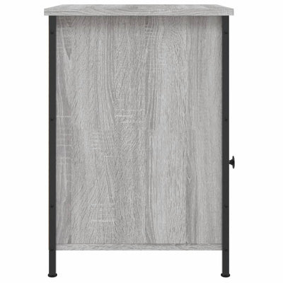 Yöpöydät 2 kpl harmaa Sonoma 40x42x60 cm tekninen puu