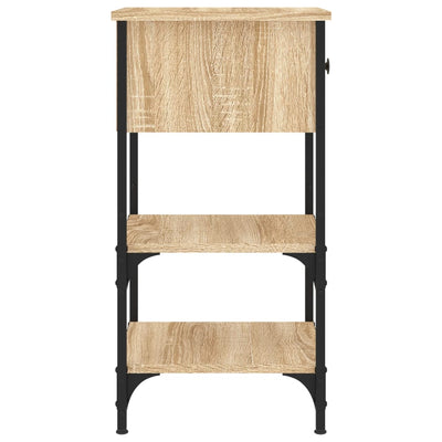 Sonoma-tammi yöpöydät Giamona 34x36x70cm (2 kpl, puinen)