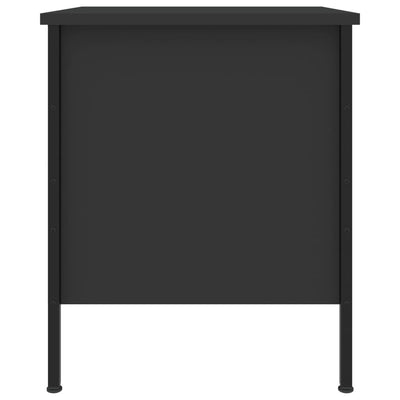 Yöpöydät 2 kpl musta 40x42x50 cm tekninen puu