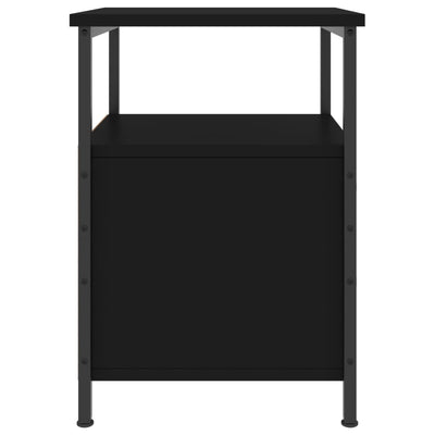 Musta yöpöytä Carpov 34x35,5x50cm (puinen)