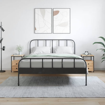 Sonoma-tammi yöpöydät Carpov 34x35,5x50cm (2 kpl, puinen)