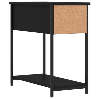 Yöpöydät 2 kpl musta 30x60x60 cm tekninen puu